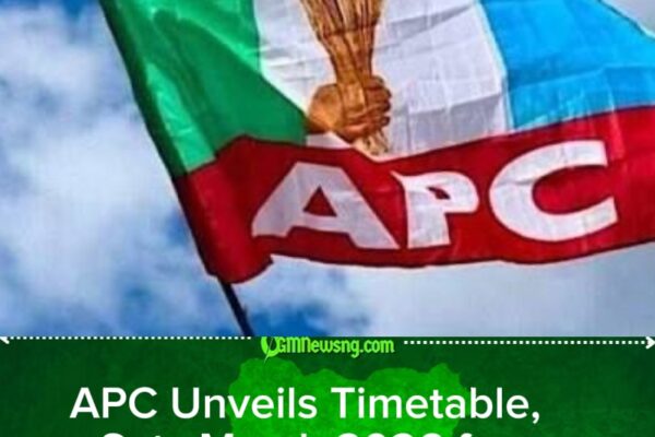APC Fixes March 2026 for National Convention, Unveils Detailed Congress Timetable