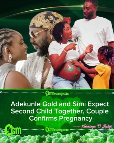 Adekunle Gold, Simi Set to Welcome Baby Number Two in Heartwarming Announcement