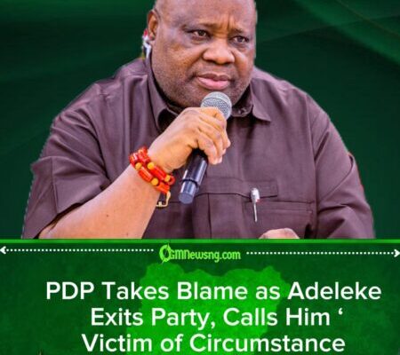 Ademola Adeleke ‘a Victim of Circumstance’, Says PDP as Party Reflects on Internal Crisis