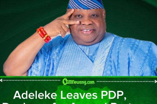 Ademola Adeleke Joins Accord Party, Declares Re-Election Bid for 2026