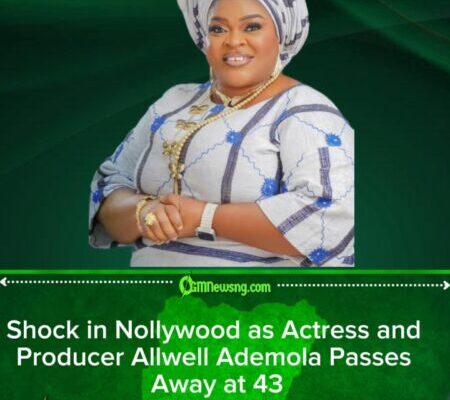 Nollywood Actress Allwell Ademola Dies at 43, Industry Mourns Sudden Loss