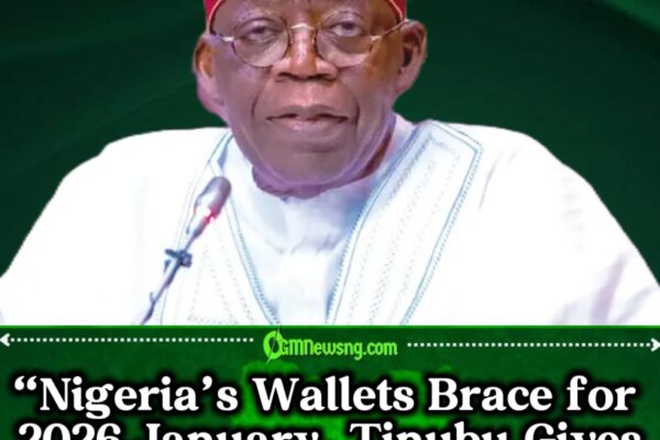 President Bola Ahmed Tinubu’s Tax Laws Are Here to Stay” -“January 2026 Hits Hard