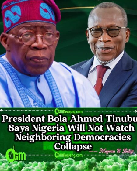President Bola Ahmed Tinubu Warns Africa That Nigeria Will Crush Any Coup Threat in the Region