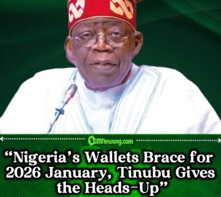 President Bola Ahmed Tinubu’s Tax Laws Are Here to Stay” -“January 2026 Hits Hard