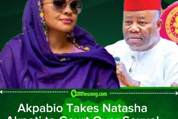 Akpabio Sues Natasha Akpoti for N200bn Over Sexual Harassment Allegations