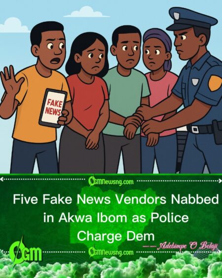 Akwa Ibom Police Arrest 5 People Over Fake News, Court Charge Dem
