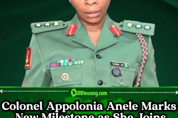 Colonel Appolonia Anele Receives Decoration as She Rises to the Rank of Colonel