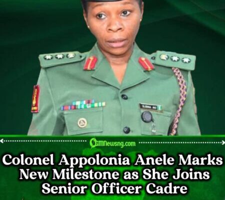 Colonel Appolonia Anele Receives Decoration as She Rises to the Rank of Colonel