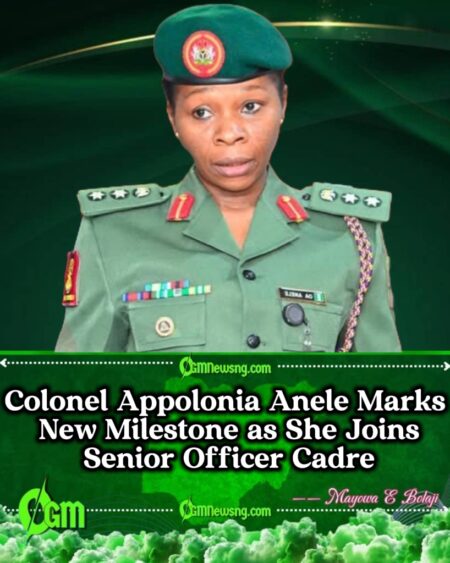 Colonel Appolonia Anele Receives Decoration as She Rises to the Rank of Colonel