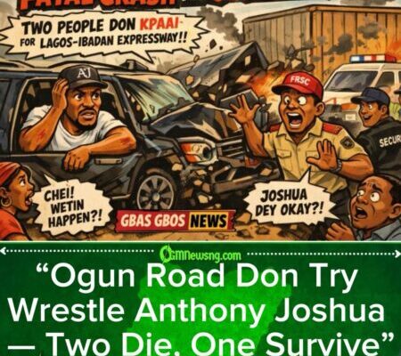 Anthony Joshua Road Accident for Ogun: Boxer Involved as Two People Kpai for Lagos-Ibadan Expressway