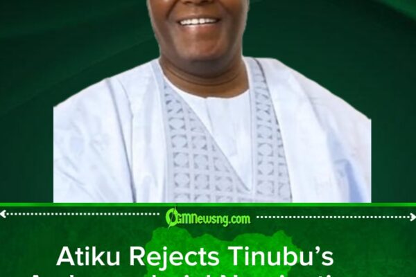 Atiku Rejects Nomination, Warns of Damaging Optics