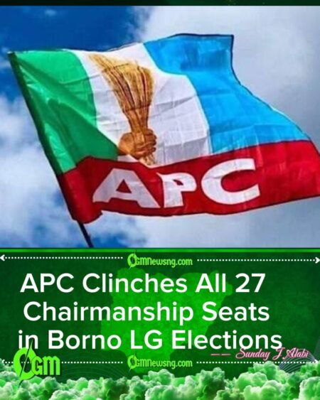 BOSIEC Declares APC Winner of All Chairmanship Positions in Borno