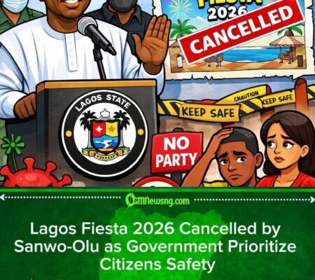 Governor Babajide Sanwo-Olu Cancel Lagos New Year Fiesta: Safety First, No Big Gathering This 2026