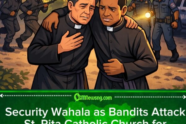Bandits St@b Two Catholic Priests for Nasarawa Church, Fear Spread Near Abuja
