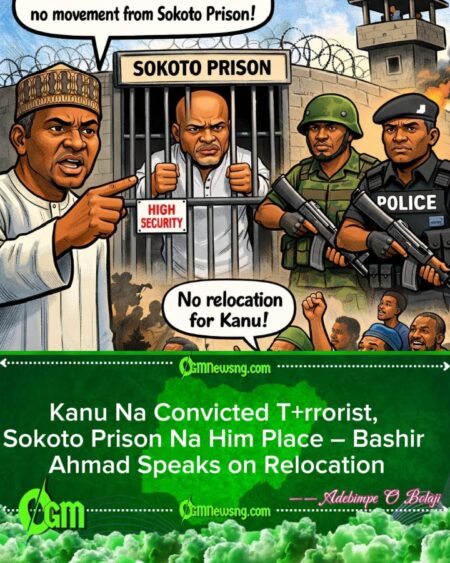 Bashir Ahmad Warn Say Kanu No Suppose Relocate from Sokoto Prison – Convicted T+rrorist Matter