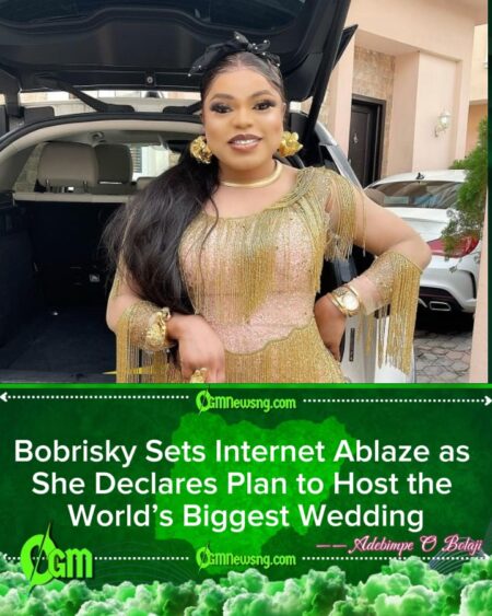 Bobrisky Vows to Host the Biggest Wedding in the World, Aims to Make Global History