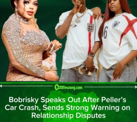 Bobrisky Advises Influencer Peller After Car Crash Following Girlfriend Jarvis Quarrel