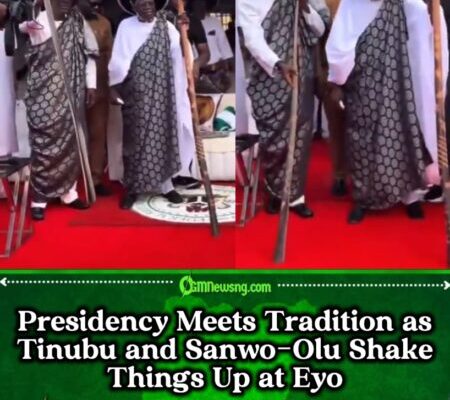 President Bola Ahmed Tinubu Graces 2025 Eyo Festival With Cultural Elegance With Governor Sanwo-Olu
