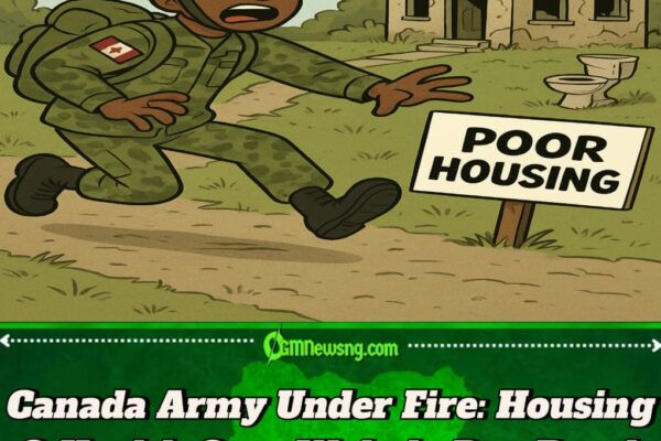 Canadian Armed Forces (CAF) Don Vex! Poor Housing & Wahala Health Care Dey Push Dem Commot Army”