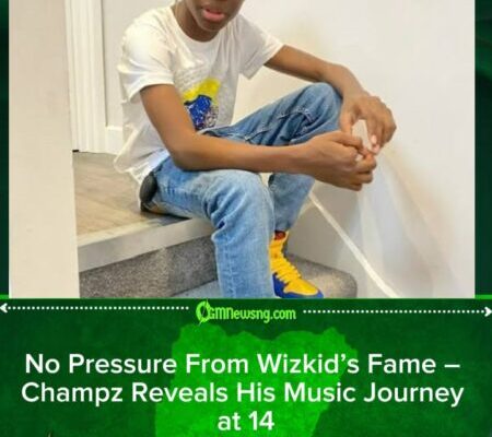 Champz Speaks Out: Wizkid’s 14-Year-Old Son Says He’s Building His Own Music Path