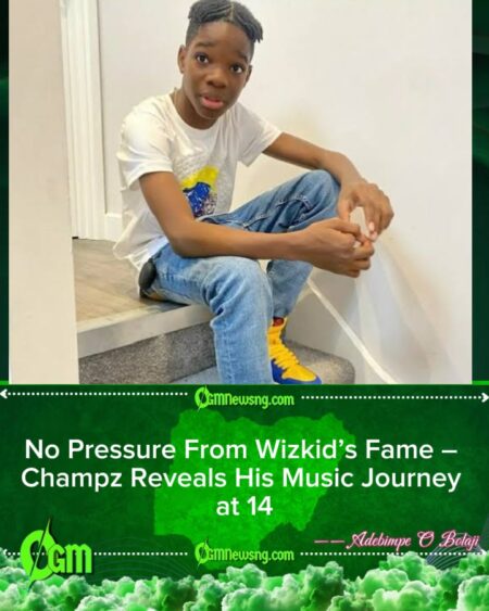 Champz Speaks Out: Wizkid’s 14-Year-Old Son Says He’s Building His Own Music Path