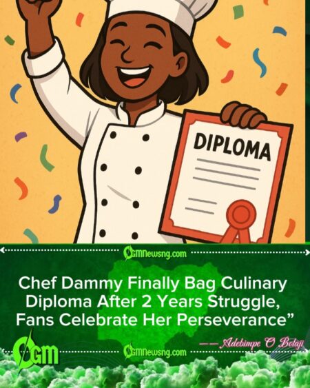 Chef Dammy Finally Bag Culinary Diploma After 2-Year Cook-a-Thon Struggle