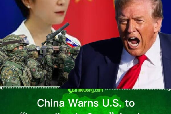 China Demands U.S. Halt Taiwan Arms Sales Amid Rising Regional Strains