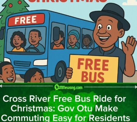 Cross River Gov Otu Launch Free Bus Service for Christmas, Residents Go Enjoy Smooth Travel
