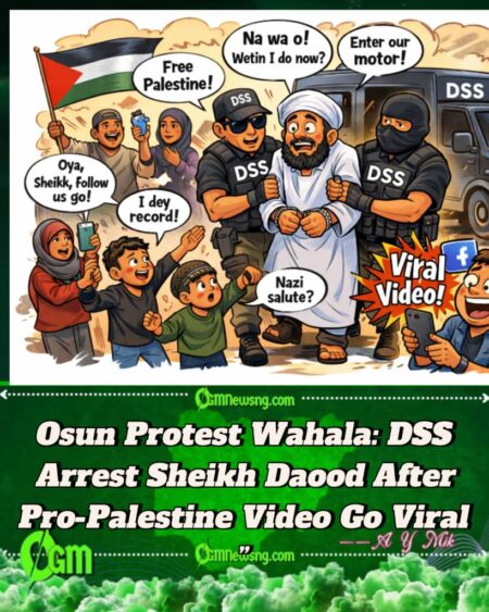 DSS Arrest Osun Islamic Cleric Over Pro-Palestine Protest as Video Scatter Internet