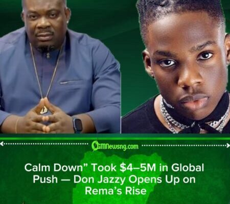 Don Jazzy Reveals Spending $4–5 Million to Push Rema’s Global Hit “Calm Down