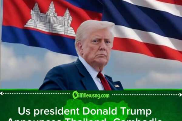 Us president Donald Trump Says His Peace Deal Is Back on Track in Southeast Asia