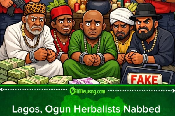 EFCC Don Catch Five Herbalists With $3.4m, €280,000 Fake Notes for Lagos and Ogun State