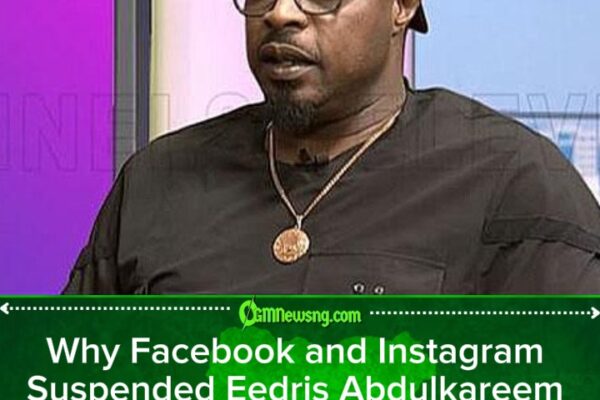 Facebook & Instagram Suspend Eedris Abdulkareem’s Accounts After Release of Protest Song “Open Letter to Donald Trump”