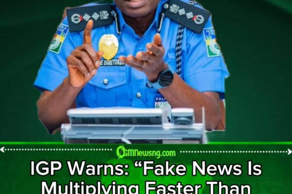 IGP Kayode Egbetokun Calls for Stronger National Fight Against Fake News