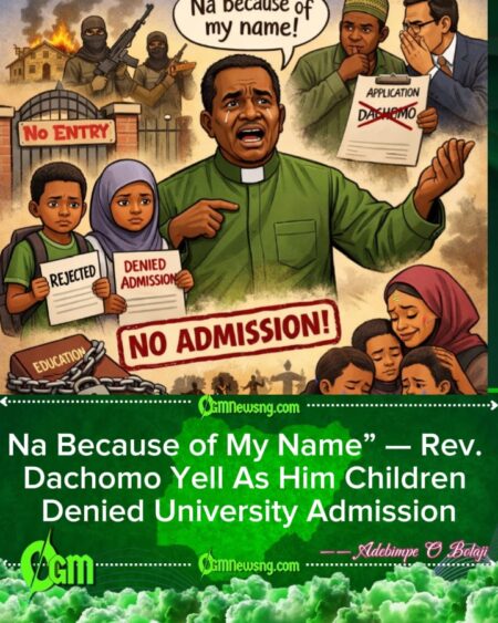 Rev. Ezekiel Dachomo Cry Say Dem Dey Deny Him Pikin Admission Because of Him Stand Against Christian K+llings