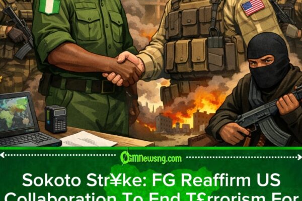 FG Reaffirm Say E Dey Work Hand-in-Hand With US To Fight T£rrorism After Sokoto Str¥ke