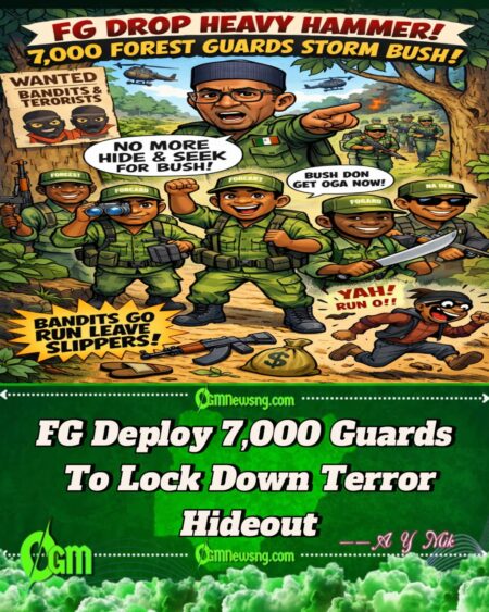 Federal Government Launch 7,000 Forest Guards To Chase Insecurity Comot Bush For Adamawa, Borno, Niger & Six Other States