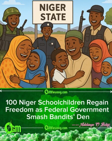 Federal Government Rescue 100 Kidnapped Schoolchildren for Niger State as Security Operatives Launch Big Operation
