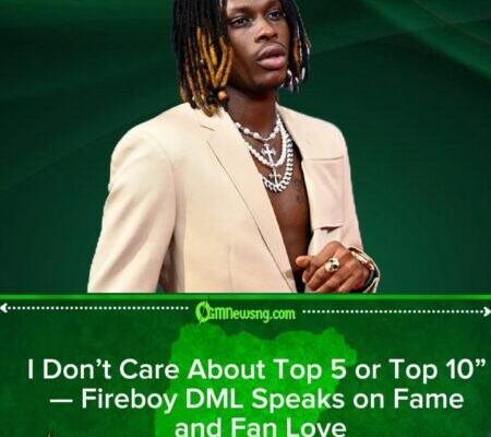 Fireboy DML Speaks on Success: Singer Says Loyal Fans Mean More Than Charts and Top 10 Lists