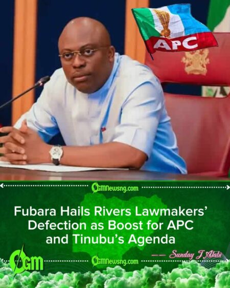 Fubara Welcomes Rivers Lawmakers’ Defection to APC, Backs Tinubu’s Reforms