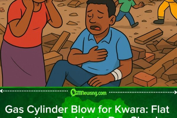 Gas Explosion Destroy Three-Bedroom Flat for Kwara, Owner Dey Hospital