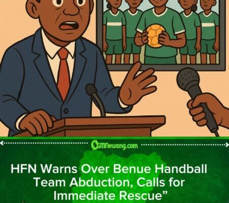 HFN President Condemn Benue Handball Team Kidnap, Urge Security to Rescue Players Fast