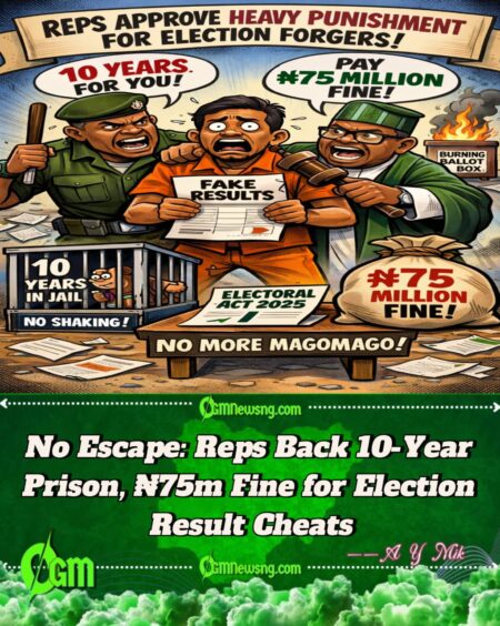 House of Representatives Don Hammer: 10-Year Jail, ₦75m Fine Ready for Election Result Forgers Ahead of 2027