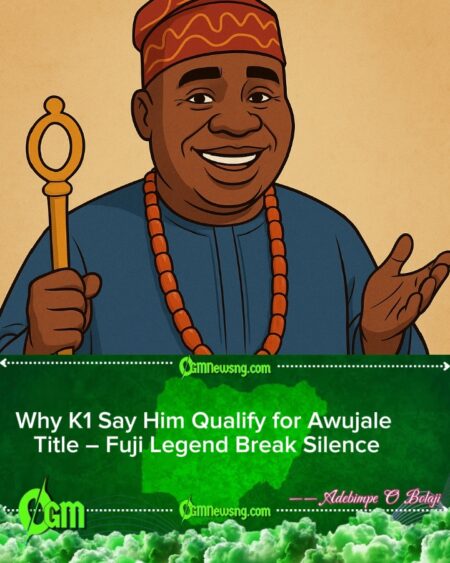 K1 Don Reveal Wetin Make Awujale Give Am Big Chieftaincy Title