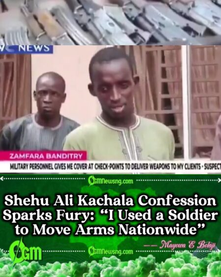 Shehu Ali Kachala Exposes “Soldier-Backed” Gunrunning Ring Fueling Nigeria’s Worst Bandit Attacks