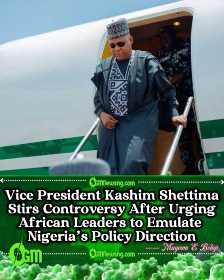 Vice President Kashim Shettima Ignites Debate After Claiming Nigeria’s Reforms Will ‘Reshape West Africa’Vice