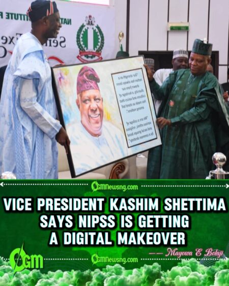 Vice President Kashim Shettima Raises the Red Flag: Tinubu Pushes NIPSS Toward Wi-Fi, Away From Obsolete Paper Trails