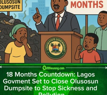 LASG Waste Shake-Up: Olusosun Dumpsite Go Shutdown in 18 Months as Health Crisis Dey Rise
