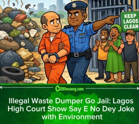 Lagos High Court Jail 48-Year-Old Man for Illegal Waste Dumping, Residents Hail Law