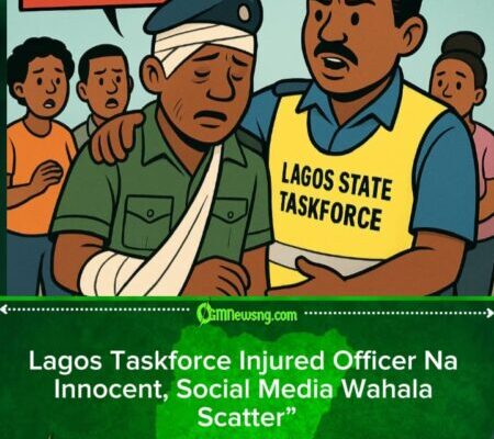 Lagos State Taskforce Clear Injured Officer from Viral Theft Allegation – Fake News Debunked, Officer Innocent